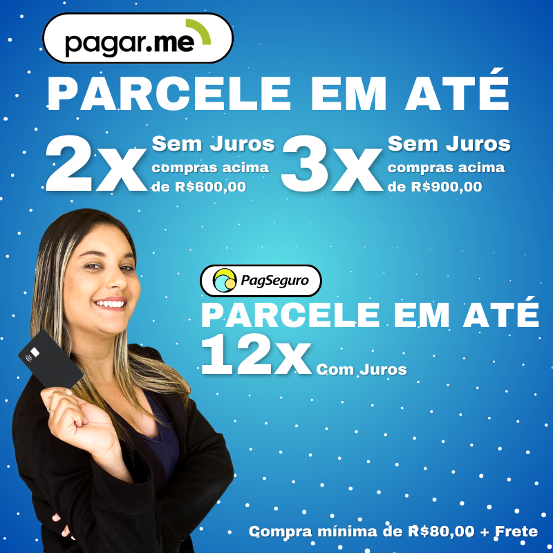 Parcele em até 3x