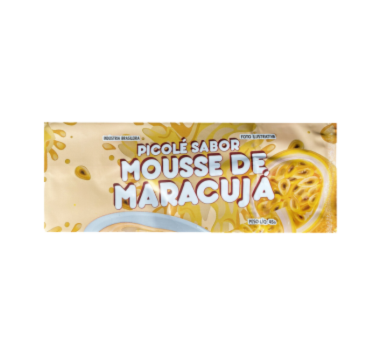 Saquinho Picolé Mousse de Maracujá 200g Riacho Bopp