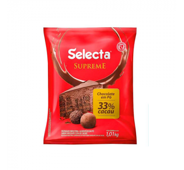 Chocolate em Pó 33% de Cacau Selecta 1 Kg