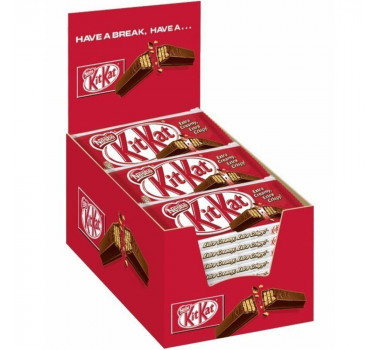 Chocolate Kit Kat Caixa c/  24 Unidades de 41,5g