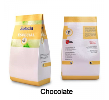Base para Sorvete Selecta Especial Sabor Chocolate 800g