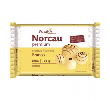 Cobertura Norcau Premium branco 1,01 KG