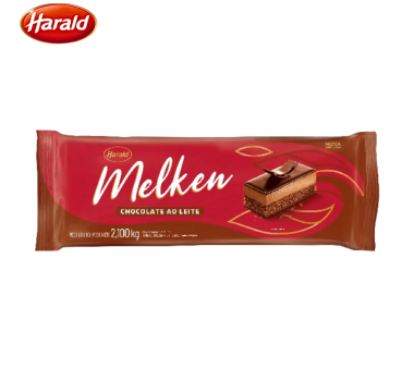 Chocolate Ao leite 2,100kg Melken Harald