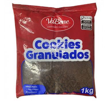Cookies Biscoito granulado sabor chocolate 1 Kg - Vabene