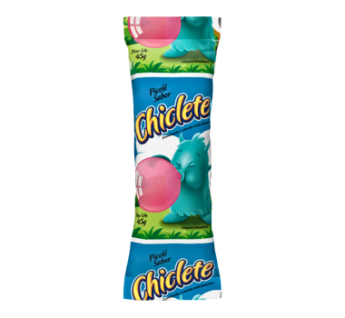 Saquinho Picolé Chiclete Bopp 250g Rio Novo