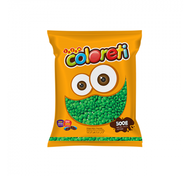 Confete Mini Coloreti Jazam Verde 300g