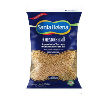 Amendoim Santa Helena Granulado sem sal 1,05 Kg