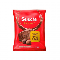 Chocolate em Pó 33% de Cacau Selecta 1 Kg
