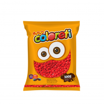 Confete Mini Coloreti Jazam Vermelho 300g