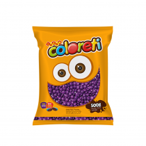 Confete Mini Coloreti Jazam Lilas 500g