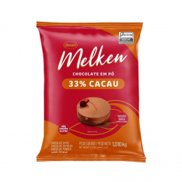 Chocolate em Pó Melken 50% de Cacau 1,01Kg Harald