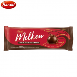 Chocolate Meio Amargo 2,100kg Melken Harald