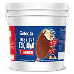 Cobertura Skimo Chocolate Crunch Duas Rodas 12 KG