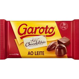 Chocolate Garoto Ao Leite 2,1 KG
