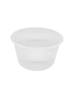 Pote Transparente 1 Lt PP com 50 unidades  Kopus 