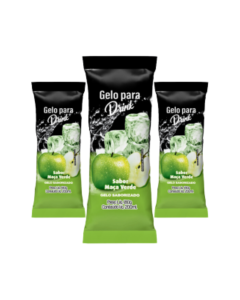 Gelo Sabor Maça Verde 250 gr Rio Novo
