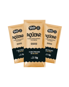 Açucar Sache 5 gr com 336un- Grilo Doce