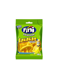 Balas de Gelatina Bananas Fini 250g