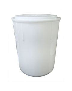 Balde plastico redondo Groupack 12L com tampa