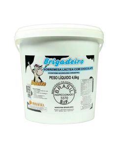 Base para Cobertura e Recheio Chocolate Brigadeiro Deleite 4,6 Kg