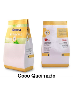 Base para Sorvete Selecta Especial Sabor Coco Queimado 1 Kg