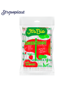 Canudo Bio 8 mm Sache Com 100 unidades Straw
