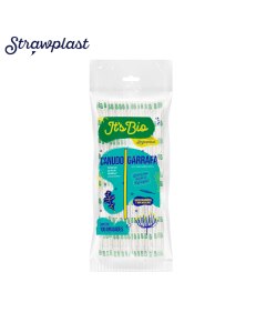 Canudo bio 5 mm com 100 unidades Straw Garrafa