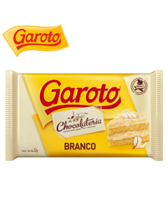 Chocolate Garoto Branco 2,1 KG