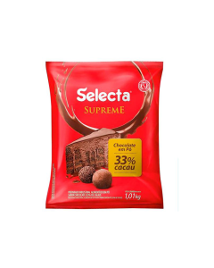Chocolate em Pó 33% de Cacau Selecta 1 Kg