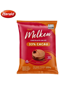 Chocolate em pó 33% 1,01kg Melken Harald