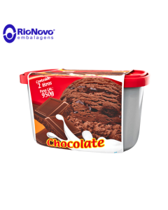 Cintas Para Potes sabor Chocolate com 100 unidades Rio Novo