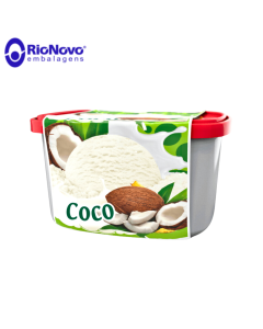 Cintas Para Potes sabor Coco com 100 unidades Rio Novo