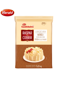 Cobertura Branco 5kg Raspar e Cobrir Conf Harald