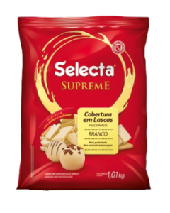 Cobertura Supreme Lascas Branco 1,01 Kg