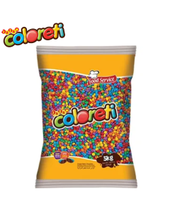 Confete Coloreti Mini Colorido 5 Kg