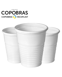 Copo Branco 110ML Com 100UN Copobras 