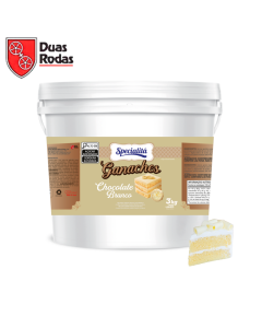 Creme Chocolate branco 3 kg Specialitá Ganaches