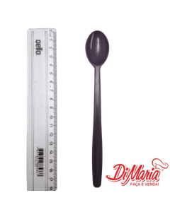 DI MARIA COLHER PLAST 18 CM ROXA CX 500 UN