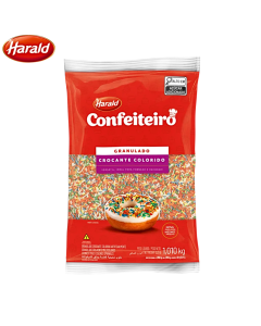 Granulado Crocante Colorido 1,01kg Conf Harald