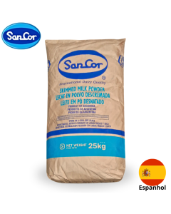 Leite em pó Desnatado San Cor 25 Kg