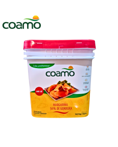 Margarina 50% Com Sal 14,5 Kg Coamo