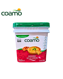Margarina 80% Sem Sal 14,5 Kg Coamo
