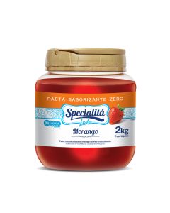 Pasta Saborizante Morango Zero Duas Rodas 2 Kg