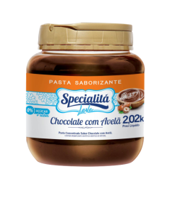 Pasta Saborizante Zero Chocolate com Avelã 2 Kg