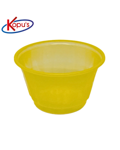 Pote amarelo Redondo 250 ml com 50 un Kopus