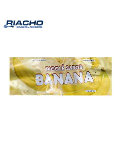 Saquinho Picolé Banana 200g Riacho Bopp