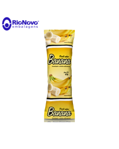 Saquinho Picolé Banana Bopp 250g Rio Novo