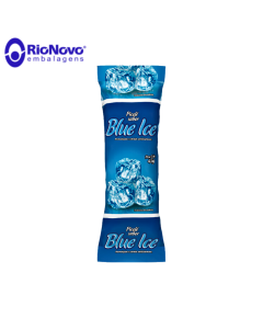 Saquinho Picolé Blue Ice Bopp 250g Rio Novo