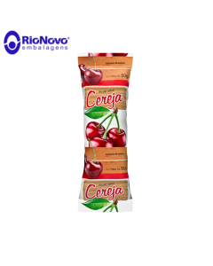 Saquinho Picolé Cereja Bopp 250g Rio Novo