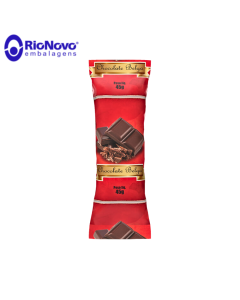 Saquinho Picolé Chocolate Belga Bopp 250g Rio Novo